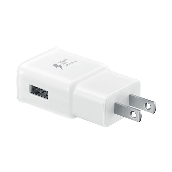 Cargador De Pared Samsung 1 Puerto Usb A Punta Micro Usb Blanco