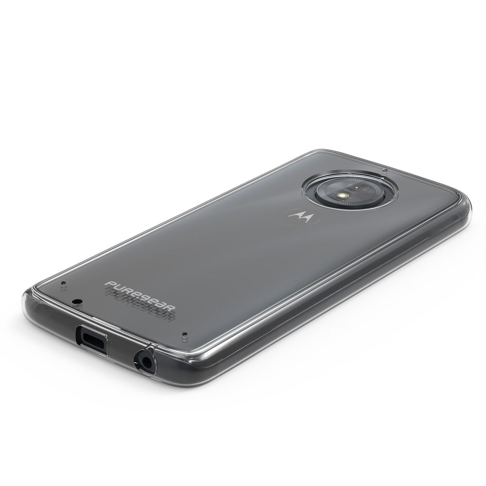 Funda Pure Gear Slim Shell Motorola Moto G6 Transparente