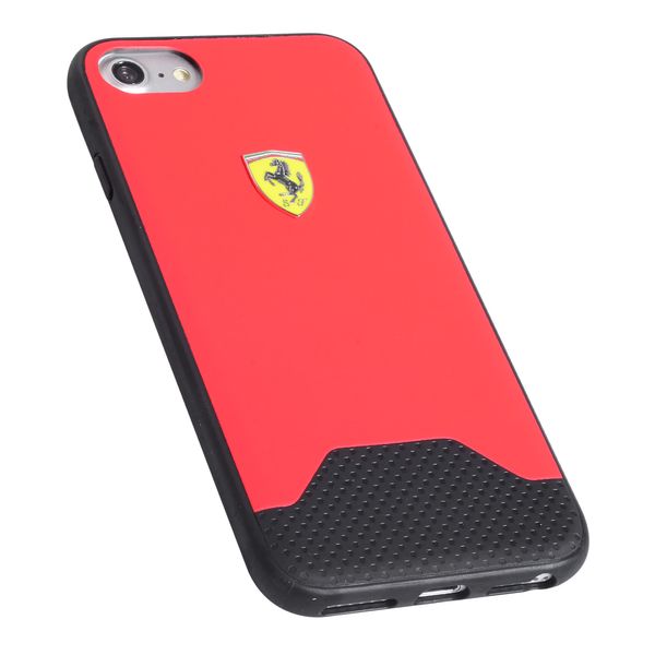 Protector Ferrari Rubber Rojo Iphone 87 47