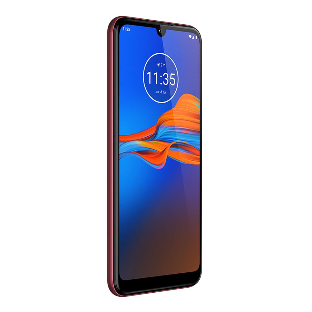 Telefono Celular Motorola Rojo Xt20251 Moto E6 Plus 464 Gb mobomx