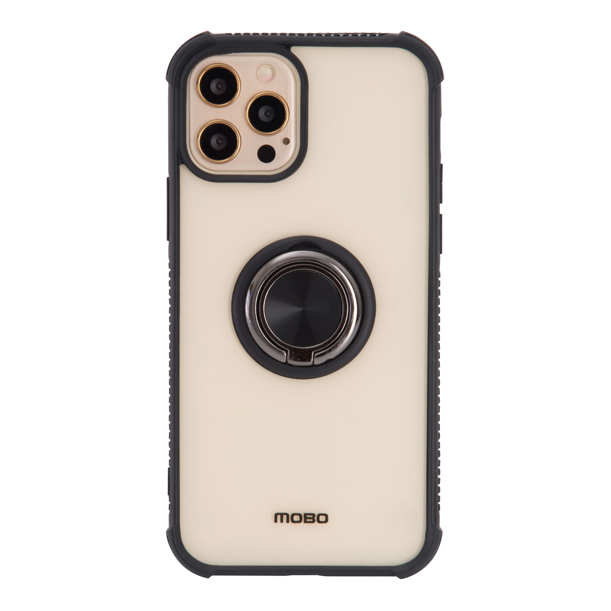 Protector Mobo Strong iPhone 12 Pro/12 Negro - mobomx
